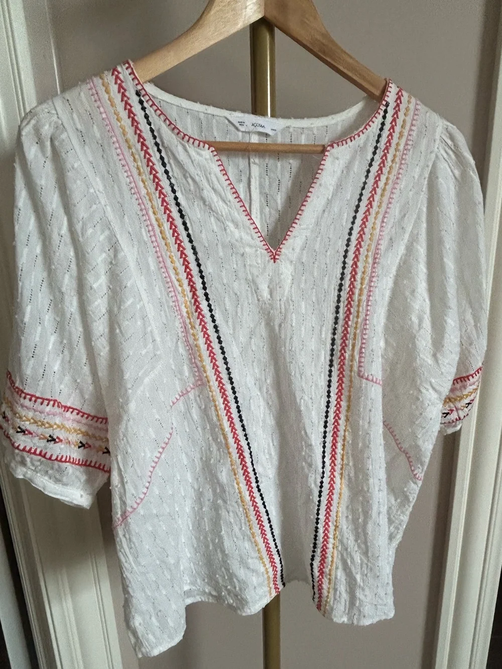 ACOS&A Boho Blouse(size XL)